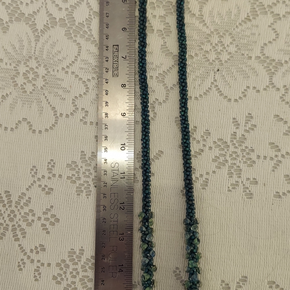 Glass Rope Necklace